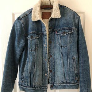 Vintage Levi Sherpa Denim Jacket